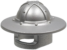 Plaatje in Gallery viewer laden, LEGO® los onderdeel Hoofddeksels Metallisch Zilver 30273