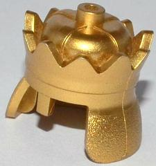 LEGO® los onderdeel Hoofddeksels Metallic Gold 71015
