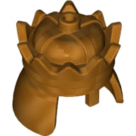 Plaatje in Gallery viewer laden, LEGO® los onderdeel Hoofddeksels Metallic Gold 71015