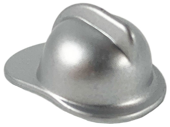 LEGO® los onderdeel Hoofddeksels Metallisch Zilver 3834
