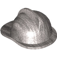 LEGO® los onderdeel Hoofddeksels Metallisch Zilver 3834