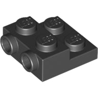 Plaatje in Gallery viewer laden, LEGO® los onderdeel Plaat Aangepast in kleur Zwart 99206