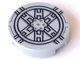 LEGO® 14769pb025 in kleur Licht Blauwachtig Grijs