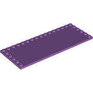 Plaatje in Gallery viewer laden, LEGO® los onderdeel Tegel Aangepast Medium Lavendel 6205