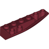 LEGO® los onderdeel Wig in kleur Donkerrood 41764