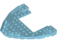 LEGO® los onderdeel Boot in kleur Medium Azuurblauw 47404