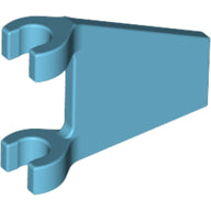 Plaatje in Gallery viewer laden, LEGO® los onderdeel Vlag in kleur Medium Azuurblauw 44676