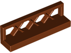 LEGO® los onderdeel Hek in kleur Roodachtig Bruin 3633
