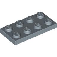 Plaatje in Gallery viewer laden, LEGO® los onderdeel Plaat Algemeen in kleur Zandblauw 3020