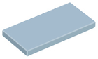 LEGO® los onderdeel Tegel Algemeen in kleur Zandblauw 87079