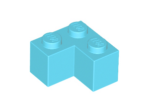 LEGO® los onderdeel Steen in kleur Medium Azuurblauw 2357