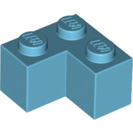 LEGO® los onderdeel Steen in kleur Medium Azuurblauw 2357