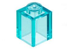 Plaatje in Gallery viewer laden, LEGO® los onderdeel Steen Doorzichtig Lichtblauw 3005