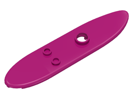 LEGO® los onderdeel Accessoire in kleur Magenta 6075