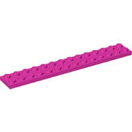 LEGO® los onderdeel Plaat Algemeen Donker Roze 91988