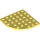 LEGO® los onderdeel Plaat Rond Helder Lichtgeel 6003