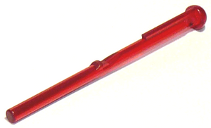LEGO® los onderdeel Schieten in kleur Doorzichtig Rood 15303