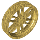 LEGO® los onderdeel Wiel in kleur Parel Goud 88517