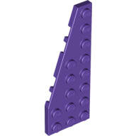 LEGO® los onderdeel Wig Plaat in kleur Donkerpaars 50305