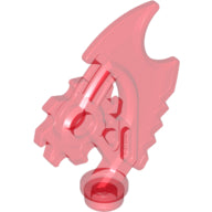 LEGO® los onderdeel Wapen in kleur Doorzichtig Rood 15621