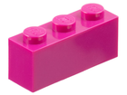 LEGO® los onderdeel Steen in kleur Magenta 3622