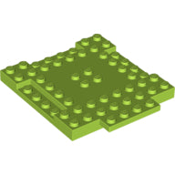 LEGO® los onderdeel Steen Aangepast in kleur Limoen 15624