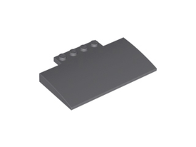 LEGO® Dakpan Gebogen Donker Blauwachtig Grijs 15625