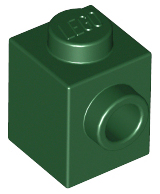 LEGO® los onderdeel Steen Aangepast Donkergroen 87087