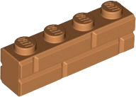 Plaatje in Gallery viewer laden, LEGO® los onderdeel Steen Aangepast Medium Noga 15533