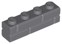 LEGO® Steen Aangepast Donker Blauwachtig Grijs 15533