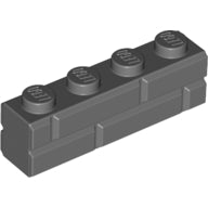 Plaatje in Gallery viewer laden, LEGO® Steen Aangepast Donker Blauwachtig Grijs 15533
