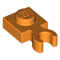 LEGO® los onderdeel Plaat Aangepast in kleur Oranje 4085d