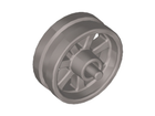LEGO® los onderdeel Wiel in kleur Zilver 50862