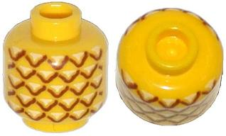 LEGO® los onderdeel Hoofd in kleur Geel 3626cpb1018