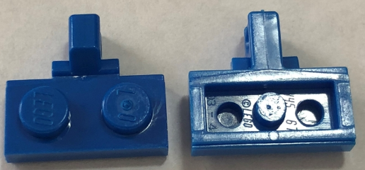 LEGO® los onderdeel Scharnier in kleur Blauw 44567a