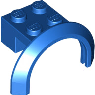Plaatje in Gallery viewer laden, LEGO® los onderdeel Spatbord in kleur Blauw 50745