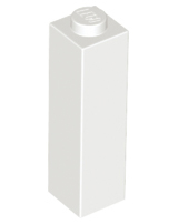 LEGO® los onderdeel Steen in kleur Wit 14716