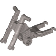 LEGO® los onderdeel Fiets & Motor in kleur Zilver 50859b