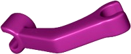LEGO® los onderdeel Lijf Accessoire in kleur Magenta 10058