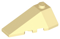 LEGO® los onderdeel Wig in kleur Geelbruin 43710