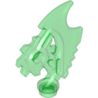 Plaatje in Gallery viewer laden, LEGO® los onderdeel Wapen in kleur Doorzichtig Groen 15621