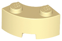 LEGO® los onderdeel Steen Rond in kleur Geelbruin 85080