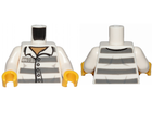 LEGO® los onderdeel Lijf met Motief Wit 973pb1557c01