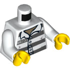 LEGO® los onderdeel Lijf met Motief Wit 973pb1557c01