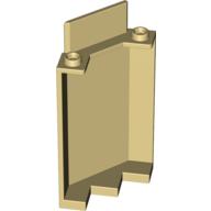 LEGO® los onderdeel Paneel in kleur Geelbruin 87421