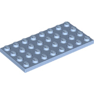 Plaatje in Gallery viewer laden, LEGO® los onderdeel Plaat Algemeen Helder Lichtblauw 3035