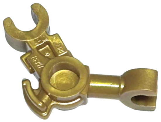 LEGO® los onderdeel Lijf Accessoire Parel Goud 15341