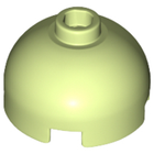 LEGO® los onderdeel Steen Rond in kleur Geelachtig Groen 553