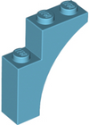 LEGO® los onderdeel Steen Boog Medium Azuurblauw 13965