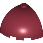 LEGO® los onderdeel Steen Rond in kleur Donkerrood 88293
